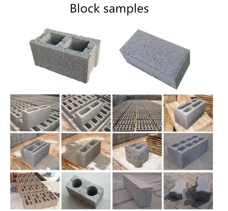 QT40-2 small scale simple semi automatic concrete hollow blocks making machinery for sale(图8)